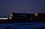 NS SD40-2 Locomotive in the yard